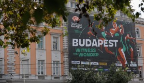 Die Leichtathletik-WM findet in Budapest statt.