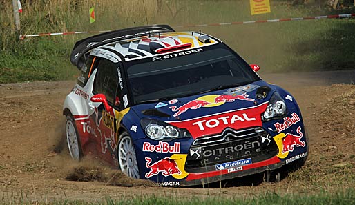 Sebastien Loeb liegt bei der Deutschland-Ralley in Führung