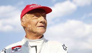 Niki Lauda wird wegen einer Gruppe im Allgemeinen Krankenhaus in Wien behandelt.