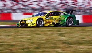 Mike Rockenfeller fuhr in seinem Audi auf die Pole Position