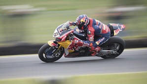 Stefan Bradl belegte bei seinem Superbike-Debüt den 15. Rang