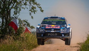 Sebastian Ogier im VW gewinnt auch in Polen und steuert der Titelverteidigung entgegen