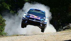 Sebastien Ogier war nur teilweise schwungvoll unterwegs