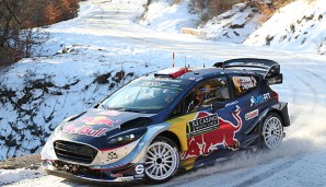 Sebastien Ogier hat die Rallye Monte Carlo gewonnen