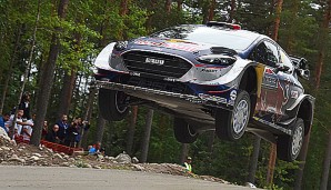 Sebastien Ogier musste nach einem Unfall auf einen weiteren Start verzichten