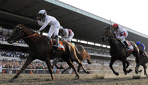 Das Galopp-Rennen im Belmont Park ist das älteste seiner Art in den USA