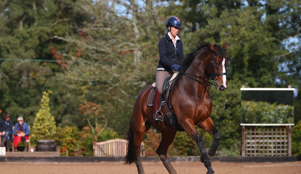 Charlotte Dujardin holte sich den Sieg in der Kür von Aachen