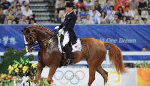 Hiroshi Hoketsu auf seinem Pferd im August 2015