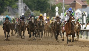 Schon die gesamte Woche wird das Derby-Meeting in Hamburg vom Regen beeinflusst