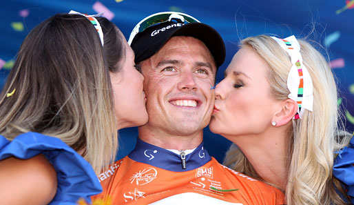 Simon Gerrans fährt seit 2012 für das GreenEdge Cycling Team