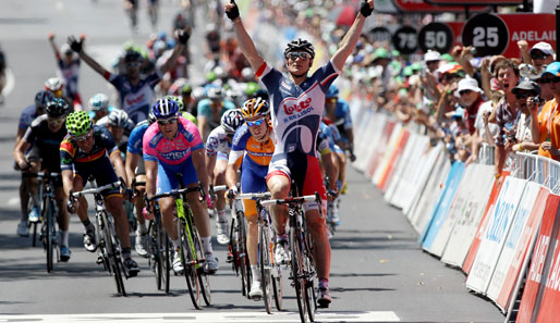 Andre Greipel feierte bei der Tour Down Under einen gelungen Saisonauftakt