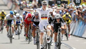 Andre Greipel konnte die Tour in Australien mit einem Erfolgserlebnis abschließen