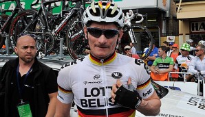 Andre Greipel ist mit seiner Leistung nicht zufrieden