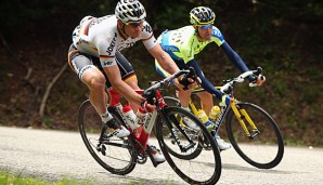 Greipel (l.) gewann vor Arnaud Demare