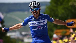 Radprofi Julian Alaphilippe hat die dritte Etappe der 106. Tour de France gewonnen.