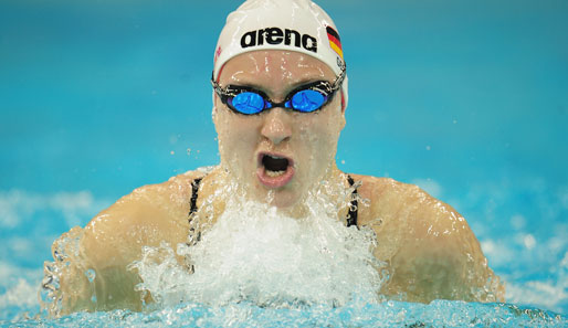 Theresa Michalak hat bei der Kurzbahn-DM in Wuppertal über 400 m Lagen gewonnen