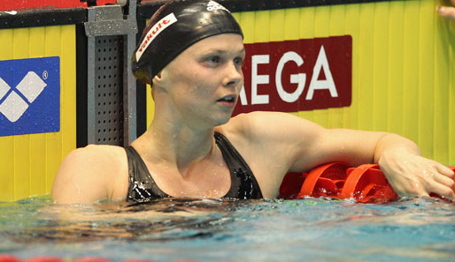 Britta Steffen unterstrich in St.Petersburg ihre gute Form