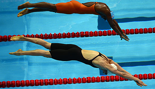 Julia Efimowa gewann die 50 Meter Brust und stellte nebenbei einen neuen Weltrekotd auf