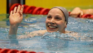 Dorothea Brandt wurde mit 30,11 Sekunden Zweite über 50 Meter Brust