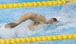 Die deutsche Staffel um Paul Biedermann holte die Goldmedaille