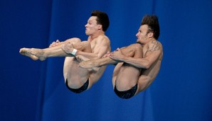 Hausding (l.) wartet nach wie vor auf eine Medaille