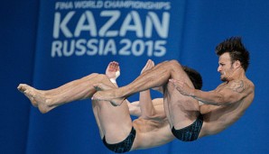 Patrick Hausding und Sascha Klein konnten bei der WM in Kasan nicht überzeugen