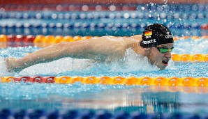 Philip Heintz überzeugte auf seiner Paradestrecke 200m Lagen