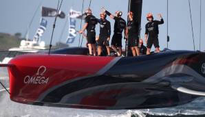 Das Team New Zealand hat vor Auckland zum vierten Mal den America's Cup gewonnen.