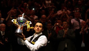 Ronnie O'Sullivan will sich zum dritten Mal in Folge zum Weltmeister krönen