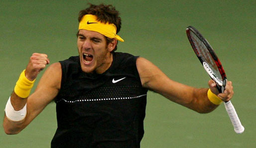 US-Open Halbfinalist Juan Martin Del Potro gewann bisher sechs Titel auf der ATP-Tour