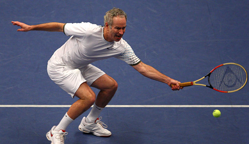 John McEnroe spielte in seiner aktiven Karriere mehr als 14 Millionen Euro an Preisgeld ein