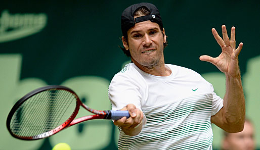 Tommy Haas trifft im Viertelfinale von Halle/Westfalen auf Tomas Berdych