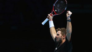 Stanislas Wawrinka steht im Halbfinale der World Tour Finals