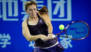 Annika Beck musste in China gegen Li Na die Segel streichen