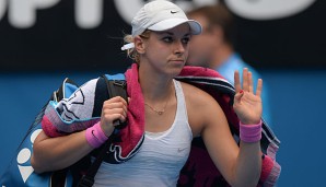 Schon bei den Australien Open hatte Lisicki früh die Koffer packen müssen