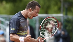 Philipp Kohlschreiber setzte sich gegen Denis Istomin durch