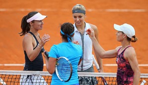 Sabine Lisicki und Martina Hingis haben auch bereits gemeinsam Doppel gespielt