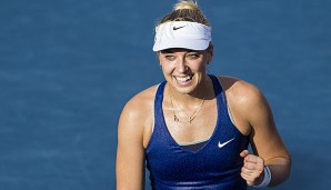 Sabine Lisicki feiert ihren 25.Geburtstag und den Sieg über Lucie Safarov