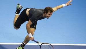 Andy Murray besiegte Tommy Robredo in drei Sätzen