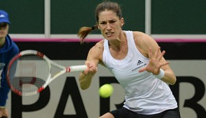 Andrea Petkovic musste sich der Tschechin Petra Kvitova geschlagen geben