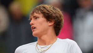 Alexander Zverev musste in Dubai in der ersten Runde die Koffer packen