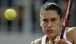 Andrea Petkovic musste ihr letztes Match angeschlagen aufgeben