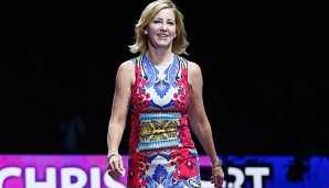 Chris Evert gewann selbst 18 Grand Slam Turniere - für Kerber kann es auch einer werden