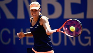 Angelique Kerber musste in der ersten Runde gegen Rebecca Peterson alles zeigen