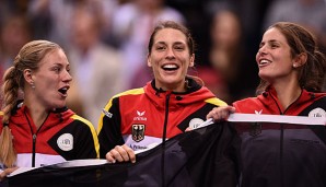 Angelique Kerber, Andrea Petkovic und Julia Georges freuen sich auf Leipzig