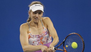 Mona Barthel hält in Linz die deutschen Fahnen hoch