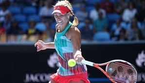 Angelique Kerber hatte mit ihrer US-amerikanischen Gegnerin keinerlei Probleme