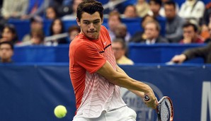 US-Teenager Taylor Fritz ist auf seiner Rekordjagd gestoppt worden