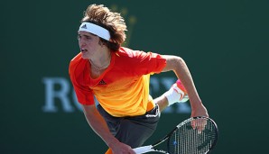 Alexander Zverev hat beim ersten Masters-Turnier der Saison in Indian Wells die dritte Runde erreicht