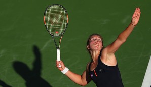 Anna-Lena Friedsam war der Tschechin Barbora Strycova deutlich unterlegen